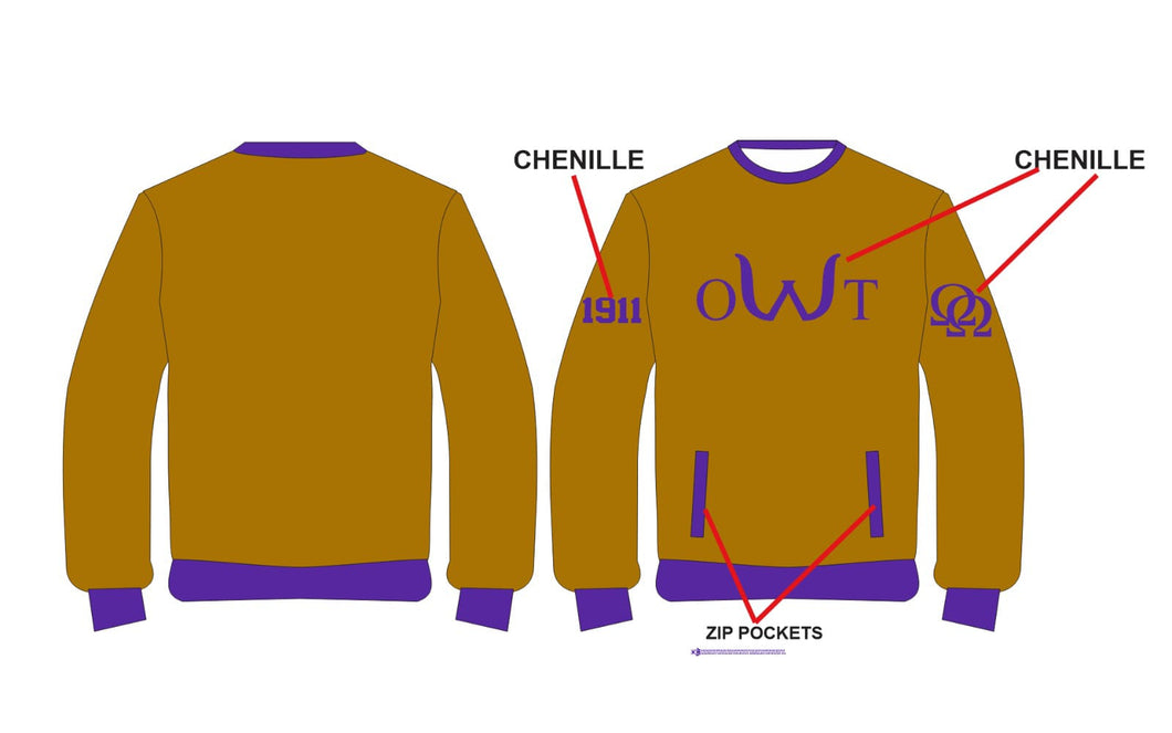 OWT Old Gold Crewneck